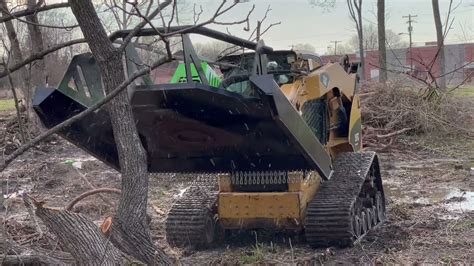 youtube skid steer brush cutter|extreme duty brush cutter.